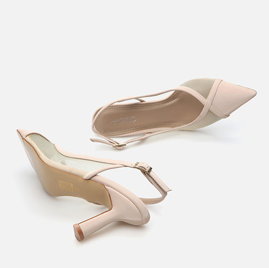 Stileto ngjyrë bezhë