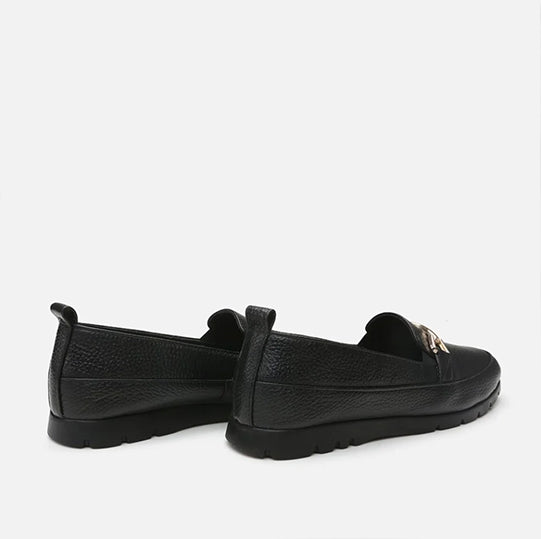 Balerinë lëkurë origjinale ngjyrë e zezë