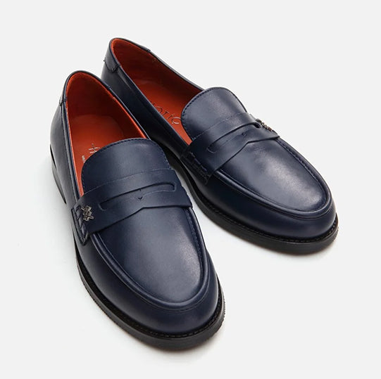 Oxford lëkurë origjinale ngjyrë navy