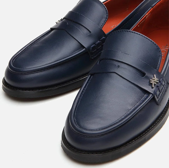 Oxford lëkurë origjinale ngjyrë navy