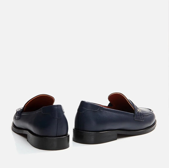 Oxford lëkurë origjinale ngjyrë navy