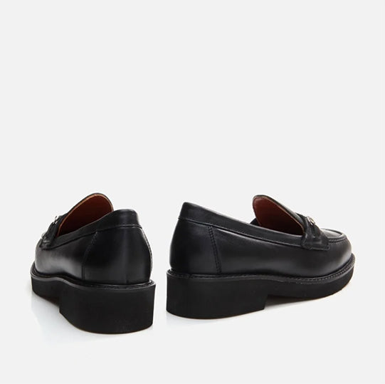 Oxford lëkurë origjinale ngjyrë e zezë