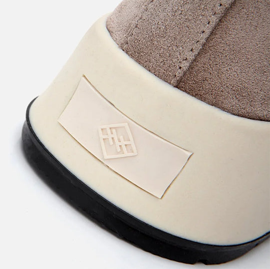 Patikë lëkurë origjinale ngjyrë hiri