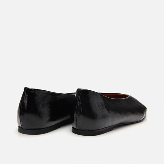 Balerinë lëkurë origjinale ngjyrë e zezë