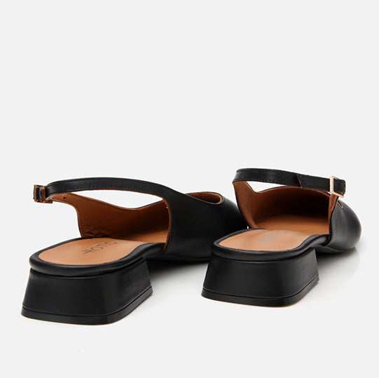 Balerinë lëkurë origjinale ngjyrë e zezë