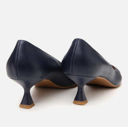 Këpucë lëkurë origjinale ngjyrë navy