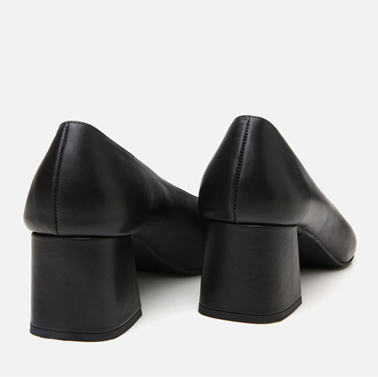 Këpucë lëkurë origjinale ngjyrë e zezë