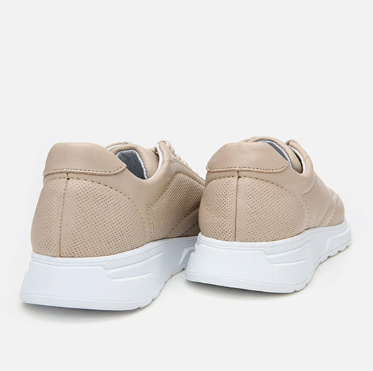 Patikë lëkurë origjinale ngjyrë nude