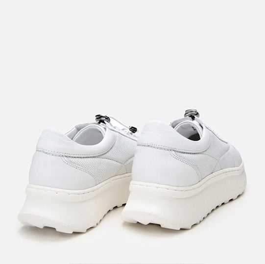 Patikë lëkurë origjinale ngjyrë e bardhë