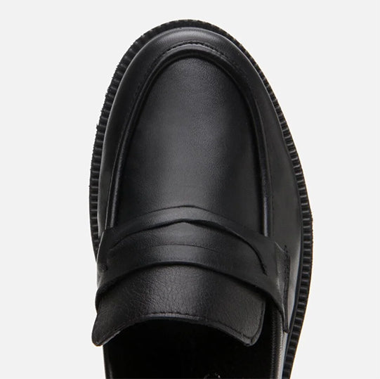 Oxford lëkurë origjinale ngjyrë e zezë