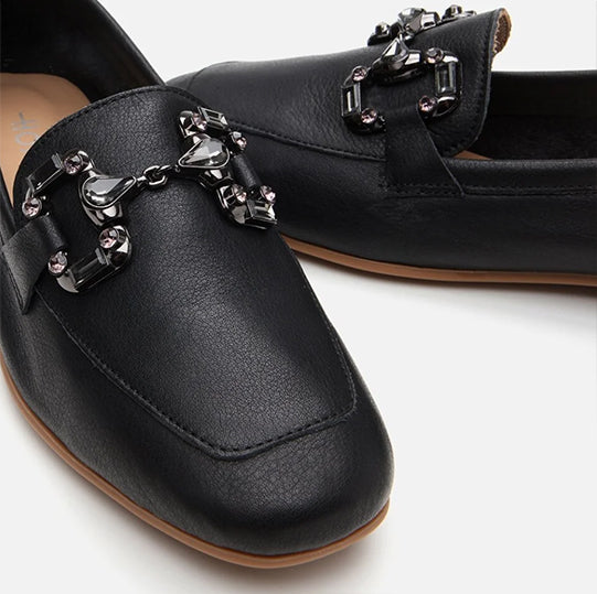 Këpucë lëkurë origjinale ngjyrë e zezë