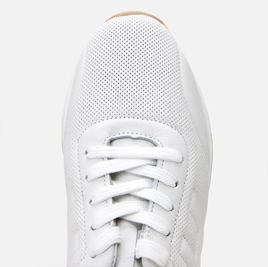 Patikë lëkurë origjinale ngjyrë e bardhë