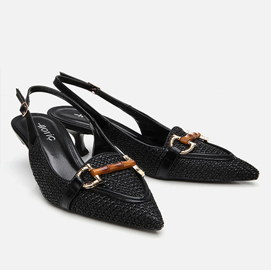 Këpucë elegante ngjyrë e zezë