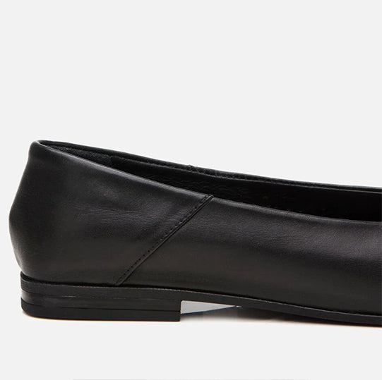 Balerinë lëkurë origjinale ngjyrë e zezë