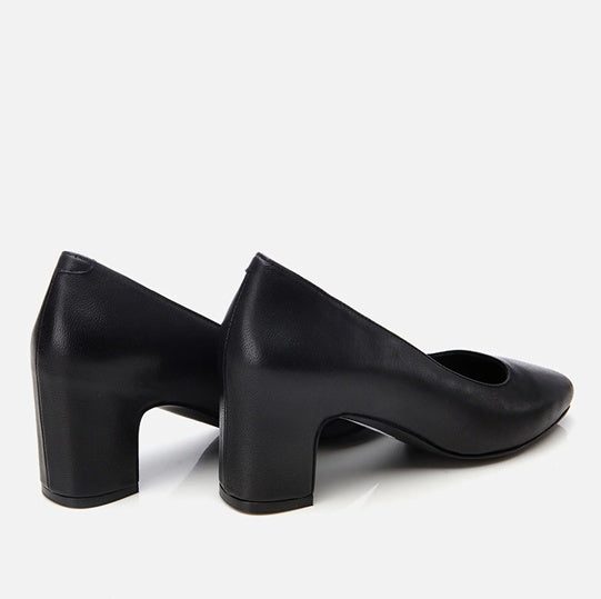 Këpucë lëkurë origjinale ngjyrë e zezë