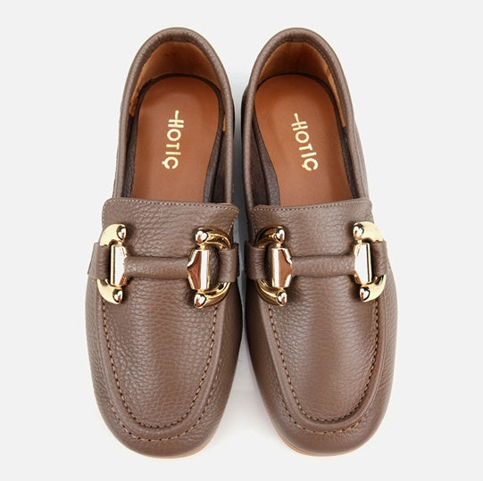 Këpucë lëkurë origjinale ngjyrë vizon