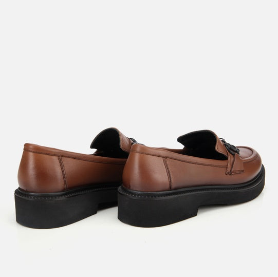 Këpucë lëkurë origjinale ngjyrë kafe