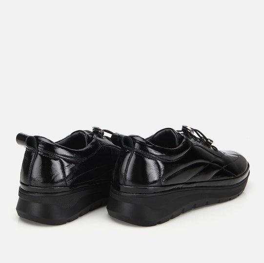 Oxford lëkurë origjinale ngjyrë e zezë