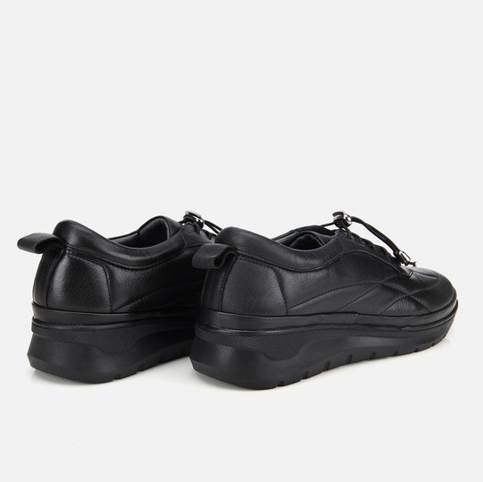 Oxford lëkurë origjinale ngjyrë e zezë