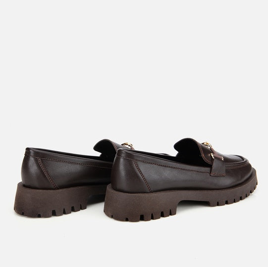 Oxford lëkurë origjinale ngjyrë kafe