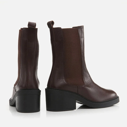 Gjysëm çizme lëkurë origjinale