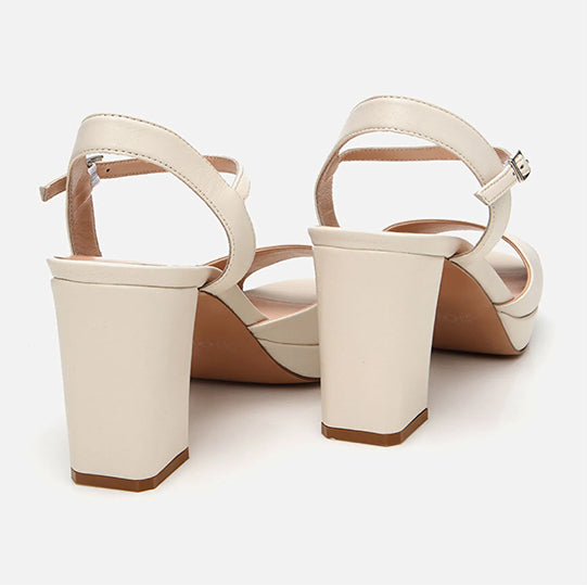 Sandale lëkurë origjinale ngjyrë krem