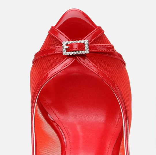 Stileto ngjyrë e kuqe