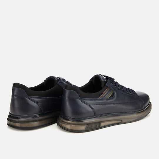 Lëkurë origjinale ngjyrë navy