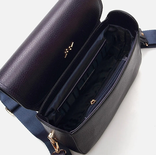 Çantë lëkurë origjinale ngjyrë navy