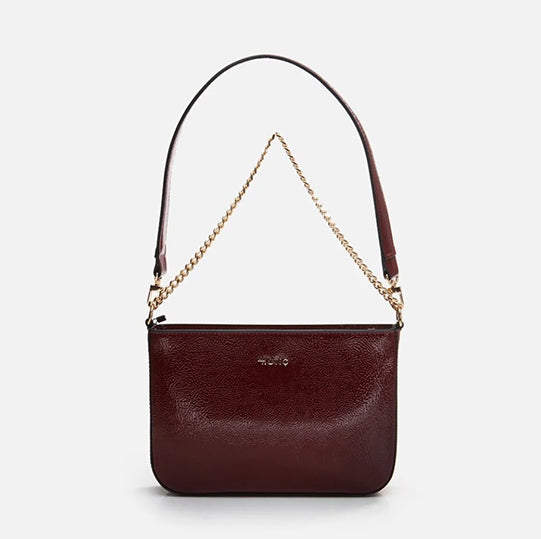 Çantë elegante lëkurë origjinale ngjyrë bordo