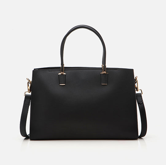 Çantë elegante lëkurë origjinale ngjyrë e zezë