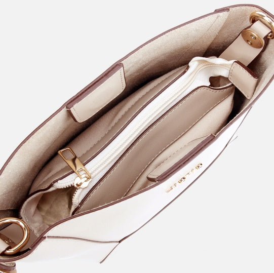 Çantë elegante lëkurë origjinale ngjyrë nude