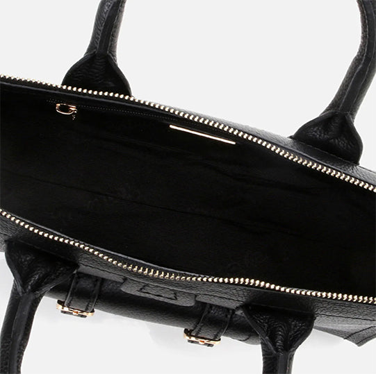 Çantë elegante lëkurë origjinale ngjyrë e zezë