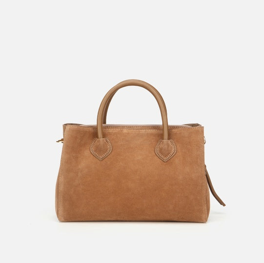 Çantë elegante lëkurë origjinale ngjyrë kafe