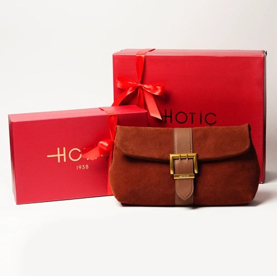 Përzgjedhja Festive - Brown Suede