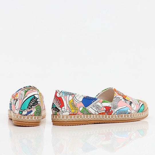 Espadrilla Yaya ngjyrë e përzier