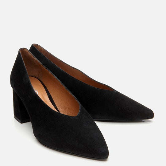 Këpucë lëkurë origjinale ngjyrë e zezë