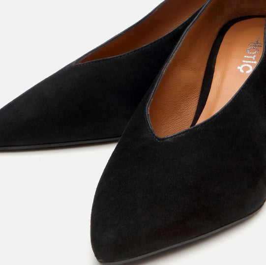 Këpucë lëkurë origjinale ngjyrë e zezë