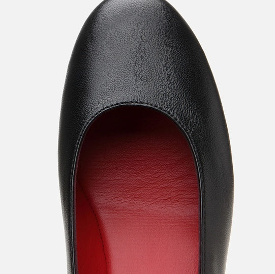 Këpucë lëkurë origjinale ngjyrë e zezë