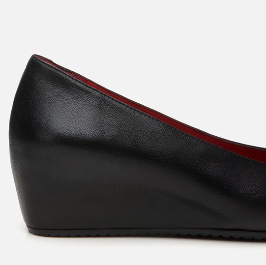 Këpucë lëkurë origjinale ngjyrë e zezë