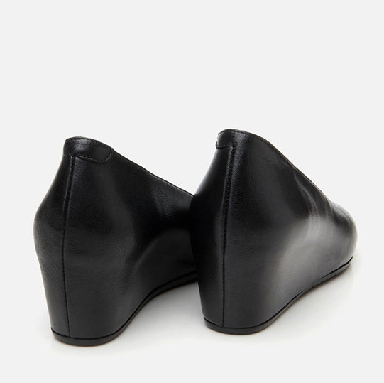 Këpucë lëkurë origjinale ngjyrë e zezë