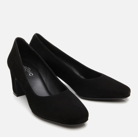 Këpucë lëkurë origjinale ngjyrë e zezë