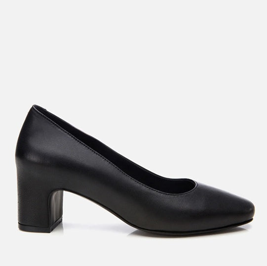 Këpucë lëkurë origjinale ngjyrë e zezë