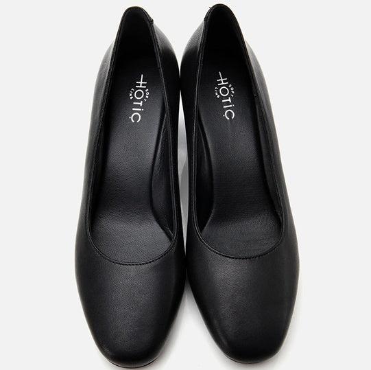 Këpucë lëkurë origjinale ngjyrë e zezë