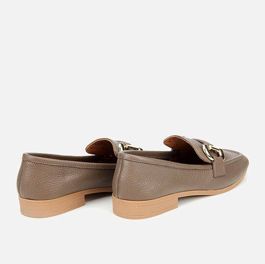 Këpucë lëkurë origjinale ngjyrë vizon