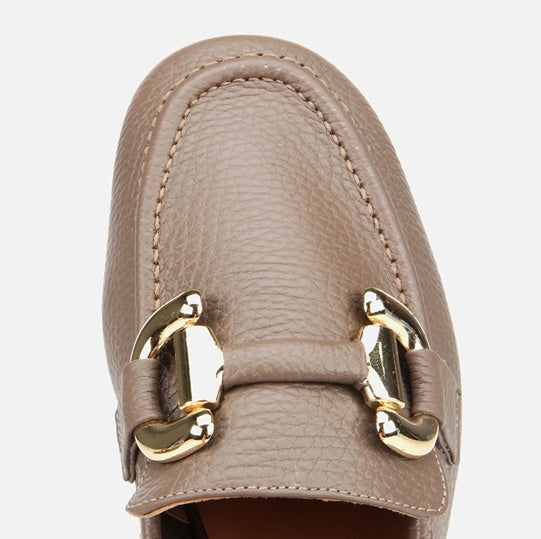 Këpucë lëkurë origjinale ngjyrë vizon