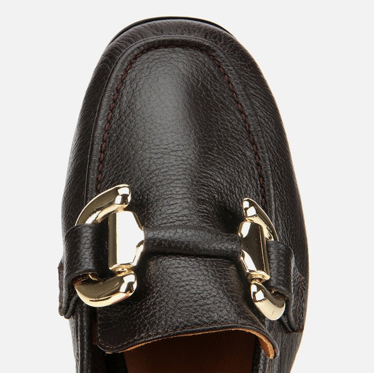 Këpucë lëkurë origjinale ngjyrë kafe