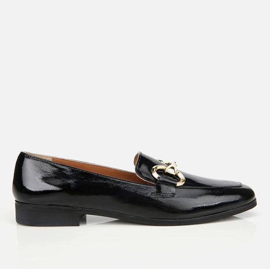 Këpucë lëkurë origjinale ngjyrë e zezë