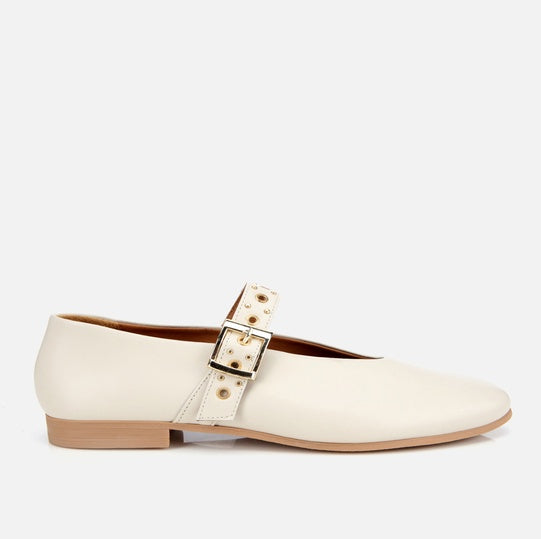 Balerinë lëkurë origjinale ngjyrë nude