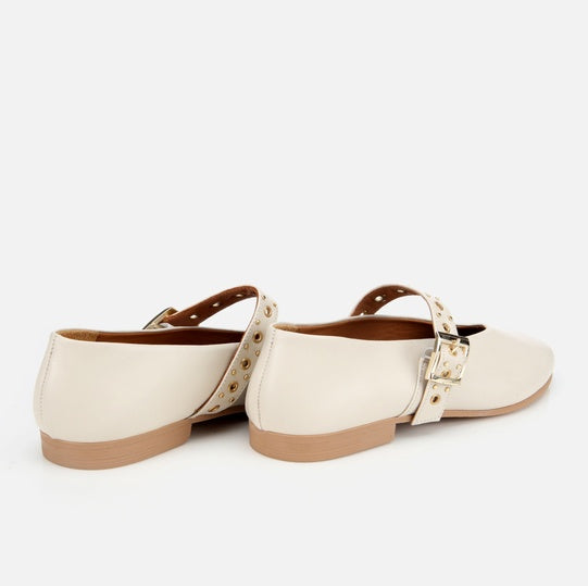 Balerinë lëkurë origjinale ngjyrë nude